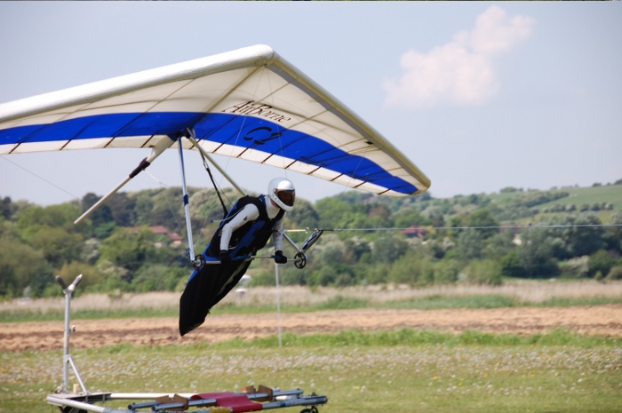Glider launches
